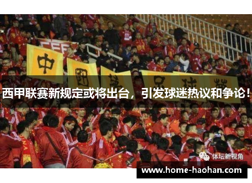 西甲联赛新规定或将出台，引发球迷热议和争论！